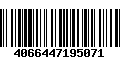 Código de Barras 4066447195071