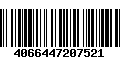 Código de Barras 4066447207521