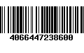 Código de Barras 4066447238600