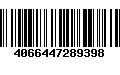 Código de Barras 4066447289398