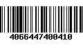 Código de Barras 4066447400410