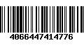 Código de Barras 4066447414776