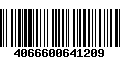 Código de Barras 4066600641209