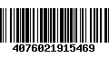 Código de Barras 4076021915469