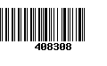 Código de Barras 408308