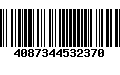 Código de Barras 4087344532370