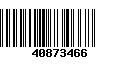 Código de Barras 40873466