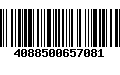 Código de Barras 4088500657081