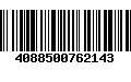 Código de Barras 4088500762143