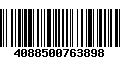 Código de Barras 4088500763898