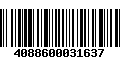 Código de Barras 4088600031637