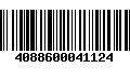 Código de Barras 4088600041124