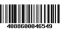 Código de Barras 4088600046549