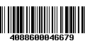 Código de Barras 4088600046679