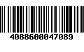 Código de Barras 4088600047089