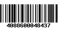 Código de Barras 4088600048437