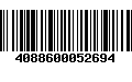 Código de Barras 4088600052694