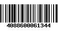 Código de Barras 4088600061344