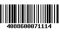 Código de Barras 4088600071114