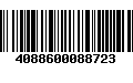 Código de Barras 4088600088723