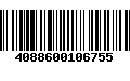 Código de Barras 4088600106755