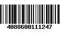 Código de Barras 4088600111247