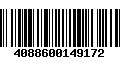 Código de Barras 4088600149172