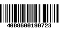 Código de Barras 4088600190723