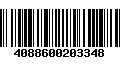 Código de Barras 4088600203348