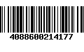 Código de Barras 4088600214177