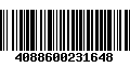 Código de Barras 4088600231648