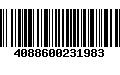 Código de Barras 4088600231983