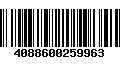 Código de Barras 4088600259963