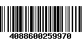 Código de Barras 4088600259970