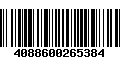 Código de Barras 4088600265384