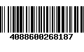 Código de Barras 4088600268187