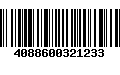 Código de Barras 4088600321233