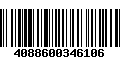 Código de Barras 4088600346106