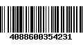 Código de Barras 4088600354231