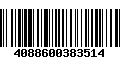 Código de Barras 4088600383514