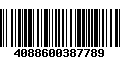 Código de Barras 4088600387789