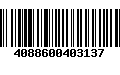 Código de Barras 4088600403137