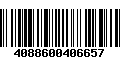 Código de Barras 4088600406657