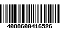 Código de Barras 4088600416526