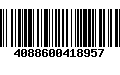 Código de Barras 4088600418957