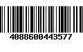 Código de Barras 4088600443577