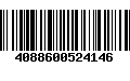 Código de Barras 4088600524146