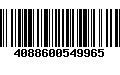 Código de Barras 4088600549965