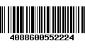 Código de Barras 4088600552224