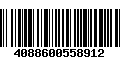 Código de Barras 4088600558912